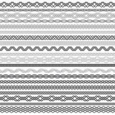 Set of vintage borders for design N2