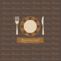Restaurant menu design N218