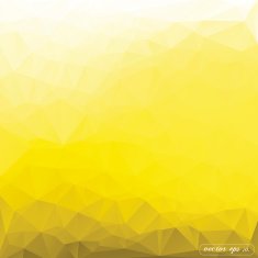 Abstract yellow triangle geometrical vector background
