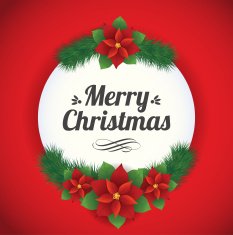 Christmas Flower Composition