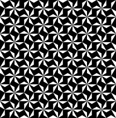 Black and white geometric seamless pattern abstract background N22