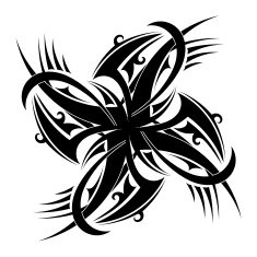 Round tattoo element