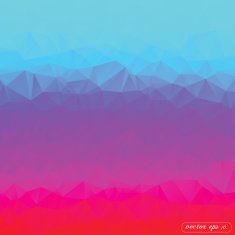 Abstract purple triangle geometrical vector background