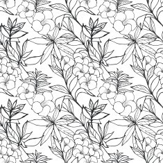 Seamless Floral Pattern N1154