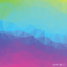 Abstract colorful triangle geometrical Vector backdrop background