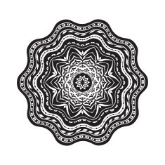 Mandala Indian ornament background Round pattern