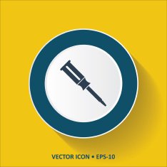Screw Driver Vector Icon