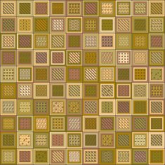 Textured Brick Pattern Mosaic