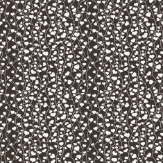 Seamless vector floral pattern of hearts N2