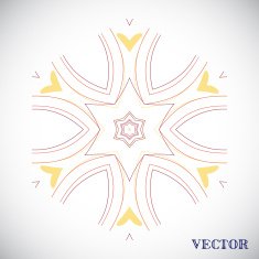 Geometric arabic pattern N14