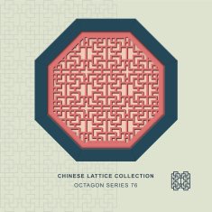 Chinese window tracery octagon frame 76 rectangle geometry