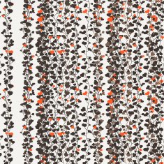 Seamless vector floral pattern of curved vines