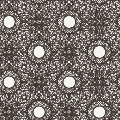 Vector seamless pattern of curved lines N2