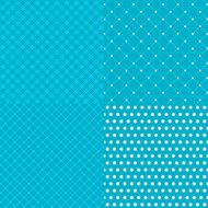 Geometric tiles with dotted seamless patterns background
