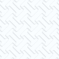 Quilling paper double T shapes grid