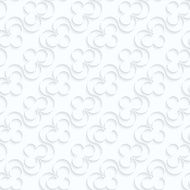 Quilling paper diagonal clubs on vine