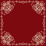 Retro style vector background