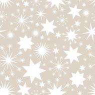 Elegant Christmas seamless background with stars N2