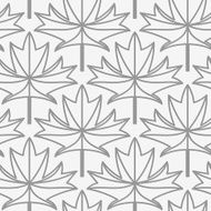 Perforated maple leaves with veins