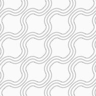 Dotted diagonal bulging waves