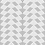 Dotted chevron with dark and light dots
