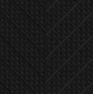 Black textured plastic chevron in small holes
