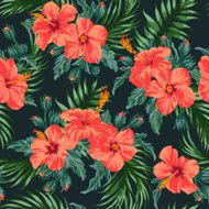 Seamless exotic pattern N40