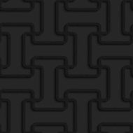 Black textured plastic double T grid