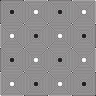 Black and white alternating squares