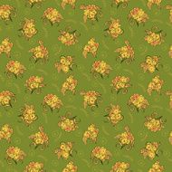 seamless cute flowers pattern