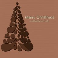 Beautiful vector Christmas card