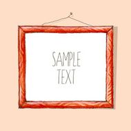 Watercolor frames N6
