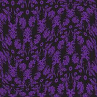 warped damask pattern violet black