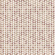 Scrap seamless pattern with brown leaves