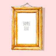 Watercolor frames N7