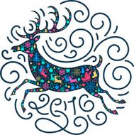 Christmas and New Year&#039;s Background N3