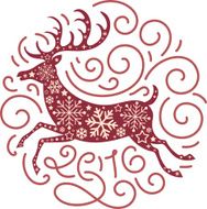 Christmas and New Year&#039;s Background N4