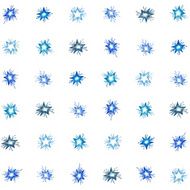 Watercolor winter background N5