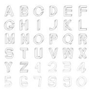 Impossible font N3
