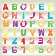 Impossible font set N3