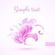 indian watercolor element greeting card