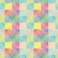 Abstract multicolor seamless pattern