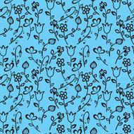 Floral Pattern N709