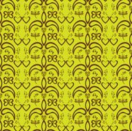 cute romantic pattern with butterflies dragonflies and flowers
