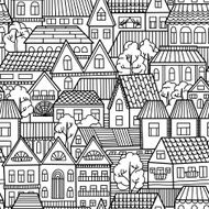 Pattern with houses N2