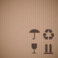 Texture of cardboard N2