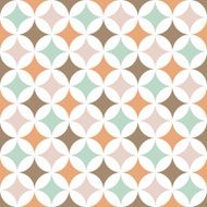 abstract retro geometric pattern N11
