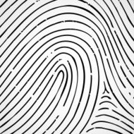 Imprint a human finger