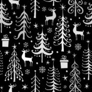 Seamless Christmas pattern N53
