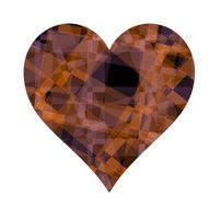 heart with graphic background N3